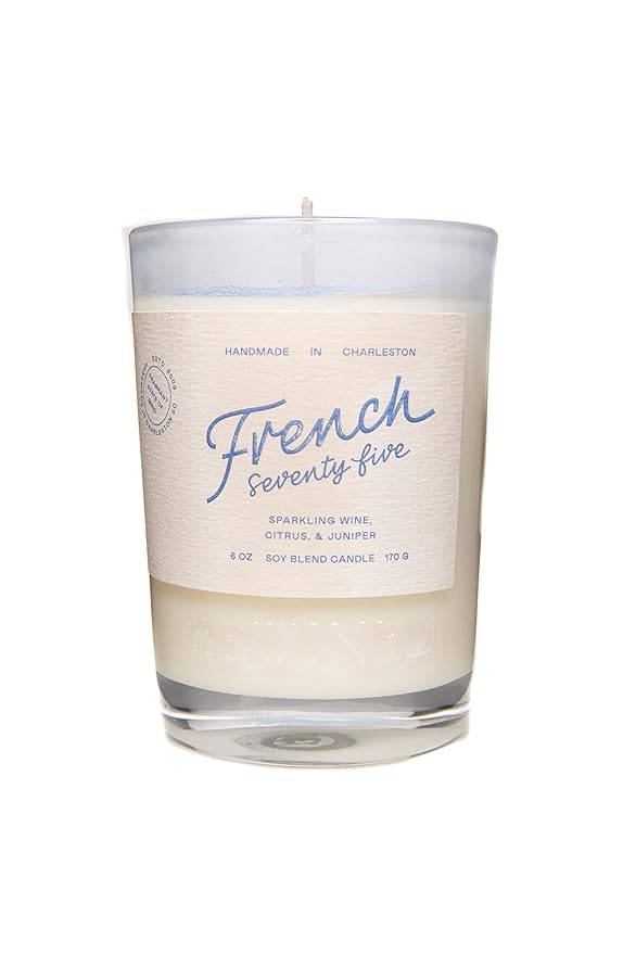 Rewined French 75 Candle